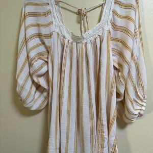 Urban Outfitters Multicolor Striped Blouse